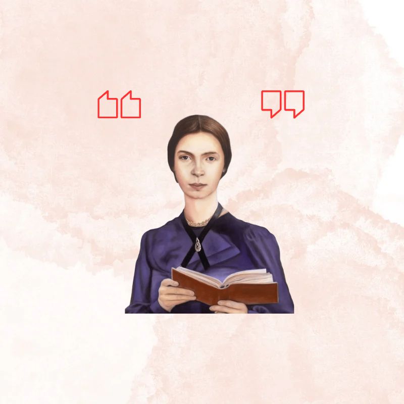 Image of Emily Dickinson for the analysis of the poem My Life has Stood a Loaded Gun